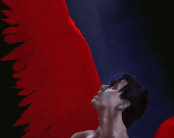 Original Till Lindemann (Rammstein) art digital download