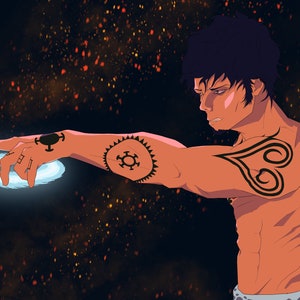 Original Trafalgar Law art digital download
