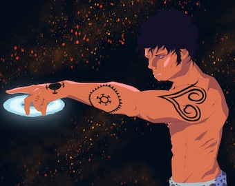 Download digitale dell'arte originale di Trafalgar Law