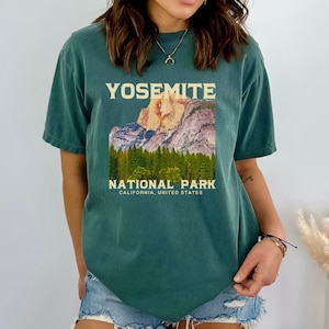 Yosemite National Park T-Shirt: Comfort Colors Graphic Tee