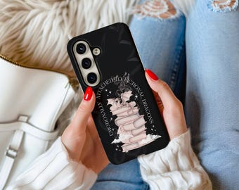 Fictional Dragons Book Phone Case: Romantasy Reader Gift