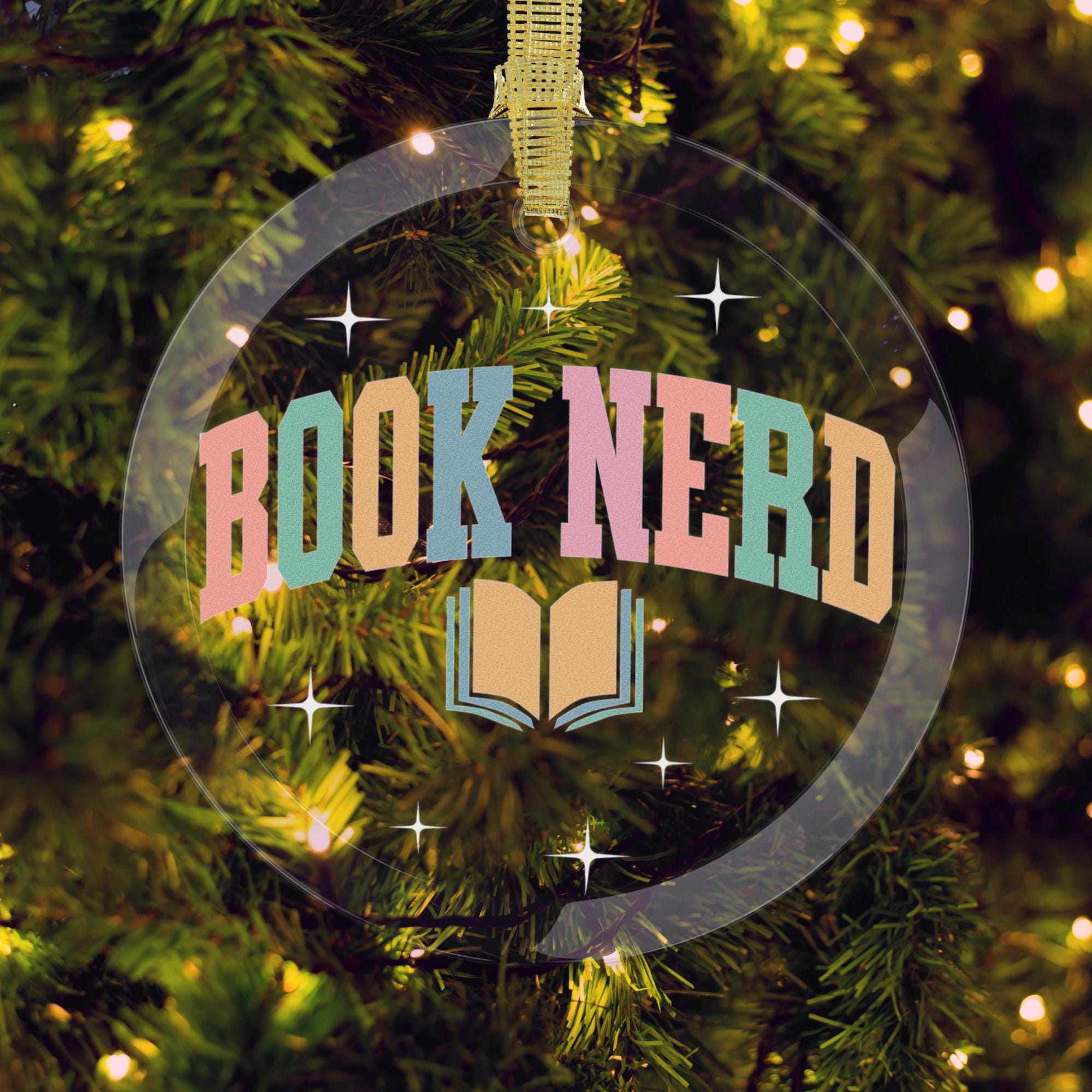 Weihnachtsbaumschmuck Für Buchliebhaber – Dekorative Buch-Ornamente Als Geschenk Für Bibliothekare, Nerds & Leseratten