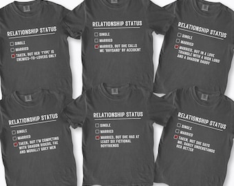 Funny Bookish Husband Shirt: Book Boyfriend Tee for Book Lovers