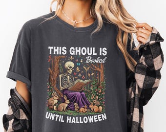 Bookish Halloween T-Shirt: Spooky Season Reader Tee