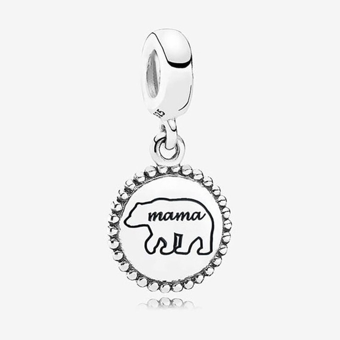 Charms for Pandora Bracelet 925 Sterling Silvermama Bear Etsy