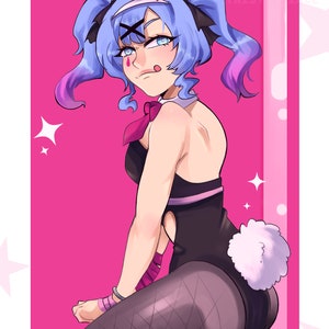 Miku Hatsune, carte postale Rabbithole, impressions A4