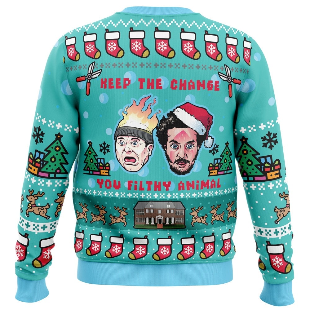Home Alone Kevin Ugly Christmas Sweater, Kevin McCallister sold by