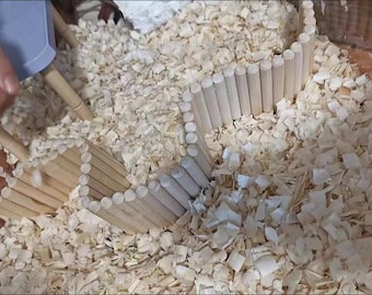 Puente trepador de madera natural para valla de hámster, escalera decorativa para jaula de mascotas pequeñas, separador de juegos flexible.