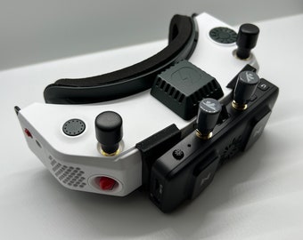Custom VRX Mount for HDZero Goggles - Sturdy and Easy to Install fatshark dominator walksnail avatar