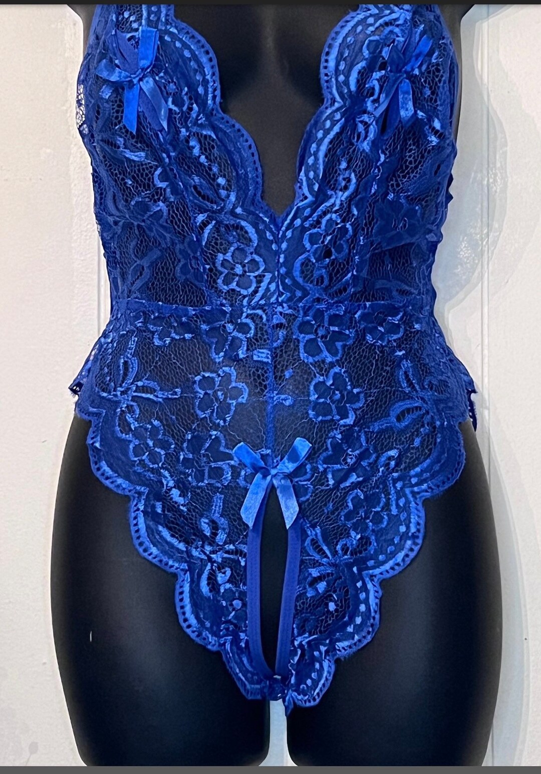 See-Through Lace Body-Shaping Gathered Fishbone Sexy Set