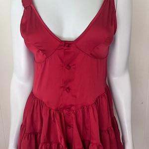 Lingerie Babydoll Short nightgown silky lingerie dress gift for wife girlfriend anniversary bridal wedding birthday classic vintage