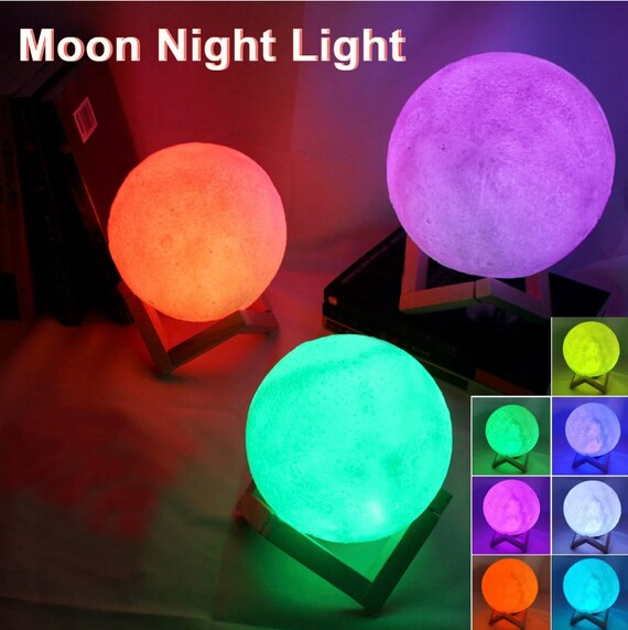 8 cm moon lamp deals