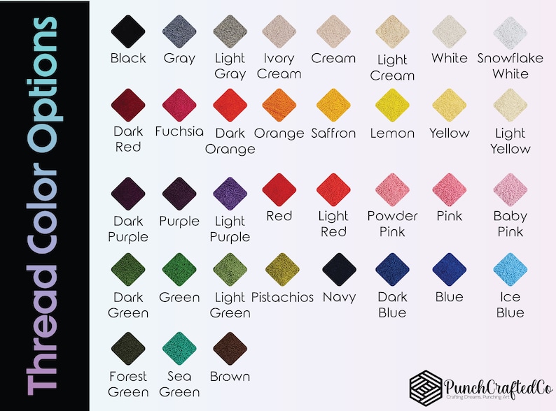 K&ouml;nnte beinhalten: Eine Farbkarte mit Garnfarben und den dazugeh&ouml;rigen Namen. Die Farben sind in Reihen und Spalten angeordnet, wobei jede Farbe durch ein kleines Quadrat dargestellt wird. Die Farben umfassen Schwarz, Grau, Hellgrau, Elfenbeinfarbe, Creme, Hellcreme, Wei&szlig;, Schneeflocke Wei&szlig;, Dunkelrot, Fuchsia, Dunkelorange, Orange, Safran, Zitrone, Gelb, Hellgelb, Dunkelviolett, Violett, Hellviolett, Rot, Hellrot, Puderrosa, Rosa, Babyrosa, Dunkelgr&uuml;n, Gr&uuml;n, Hellgr&uuml;n, Pistazien, Marineblau, Dunkelblau, Blau, Eisblau, Waldgr&uuml;n, Seegr&uuml;n und Braun.