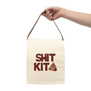 SHIT KIT 緊急うんちトイレタリーバッグ、面白いギフト、旅行用アクセサリー、うんち緊急キット