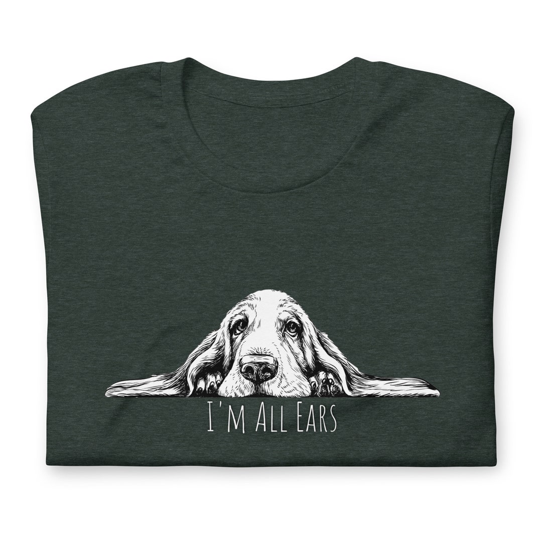 "Sorry I Can't I Have Plans With My Basset Hound" T-Shirt - Unisex, Organic Cotton, Dog Lover Gift - View #7