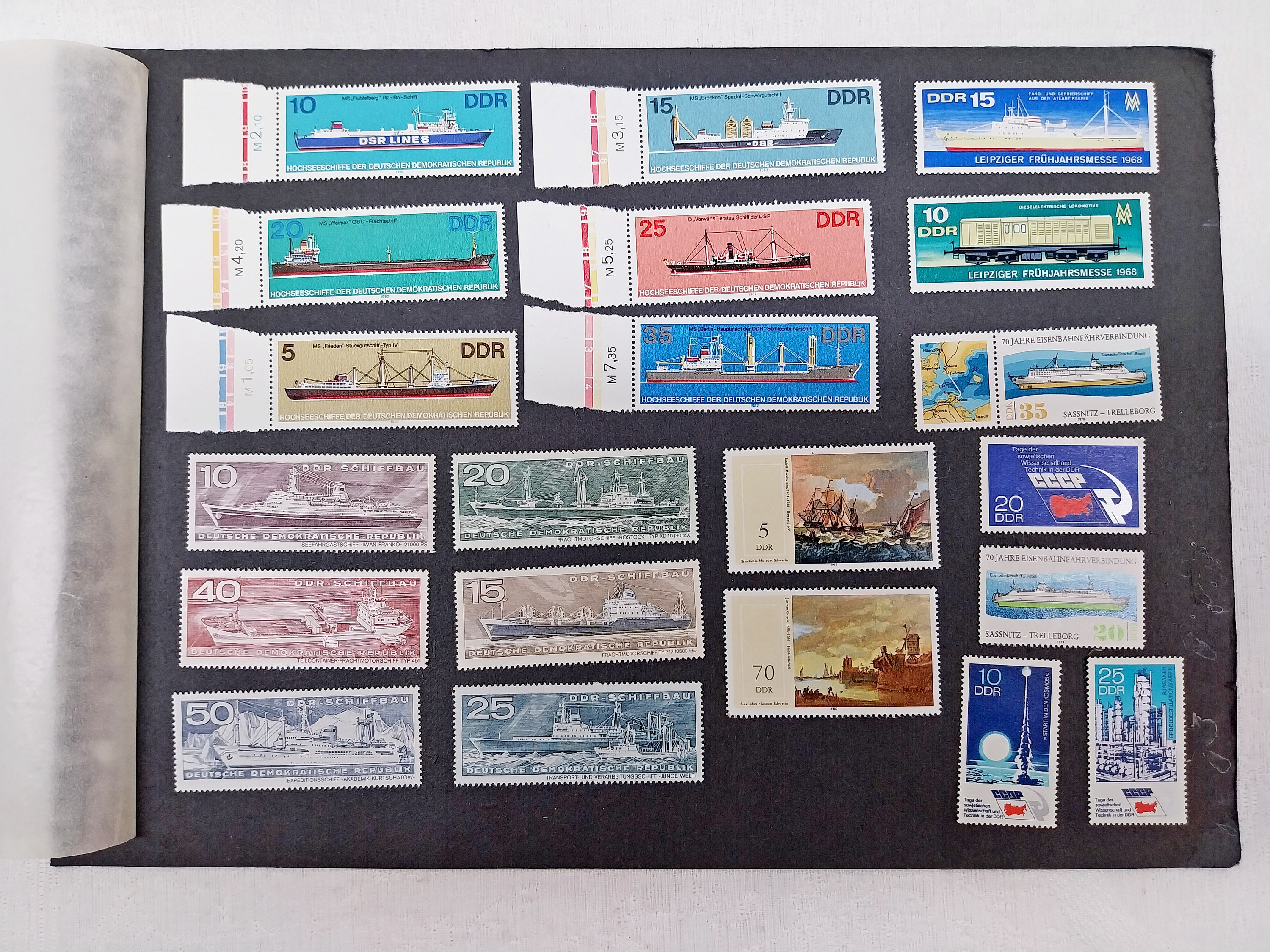 21 Postage Stamps From DDR From 1970s 1980s East Germany Etsy Israel