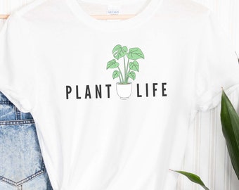Plant Life Shirt, Plant Living T-shirt, Plant Tee, Plant Collector Tshirt, Plant Lover T, Planter Life Shirts, House Plants TeeShirt