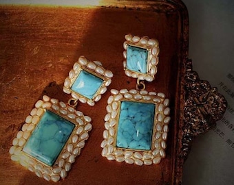 TURQUOISE EARRINGS