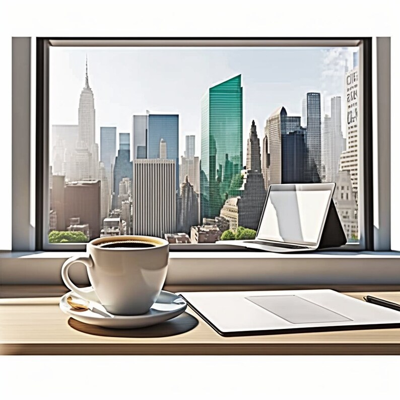 Teams/zoom Meeting Background Skyline Views Etsy