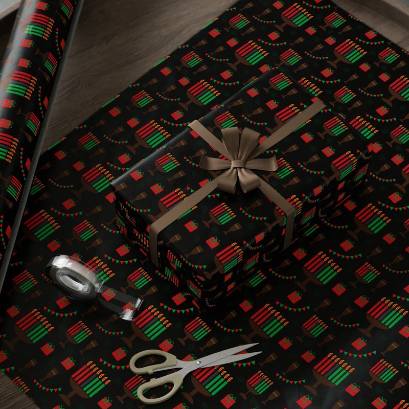Black Owned Wrapping Paper - Etsy