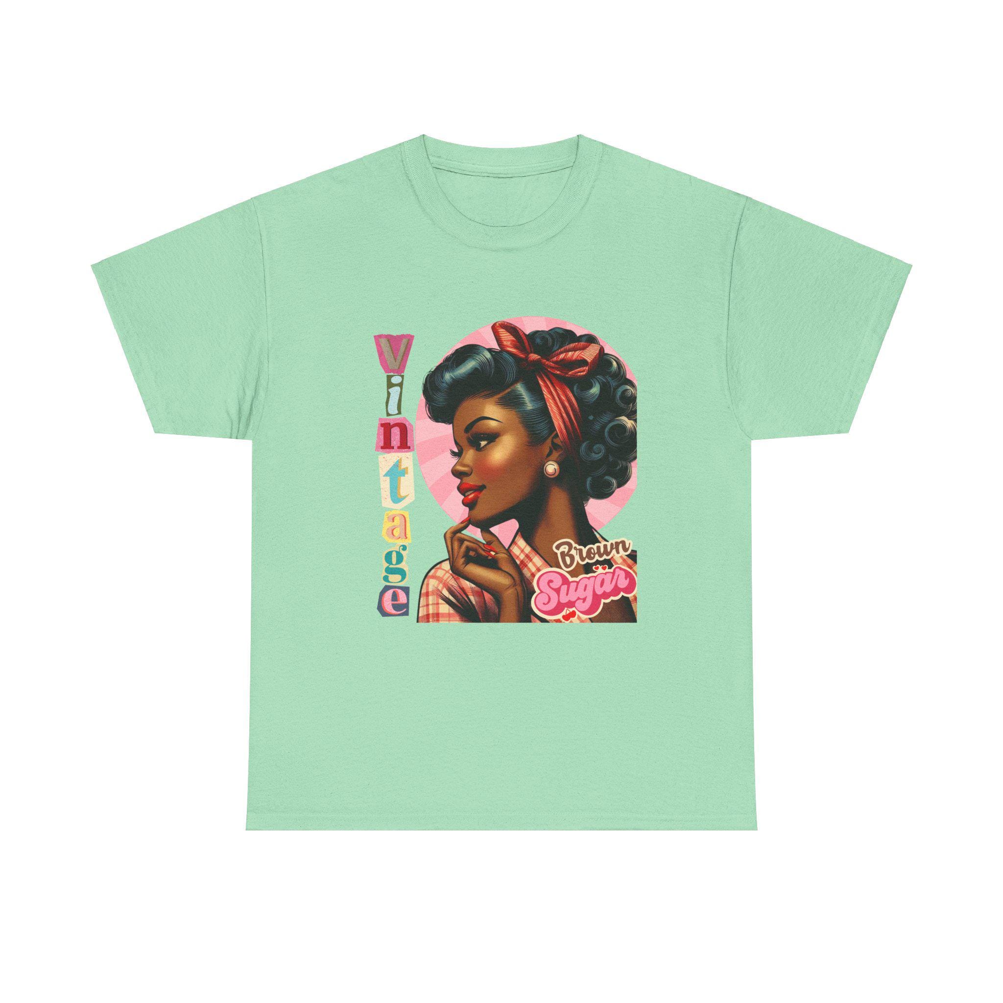 Vintage Afro Print Shirt