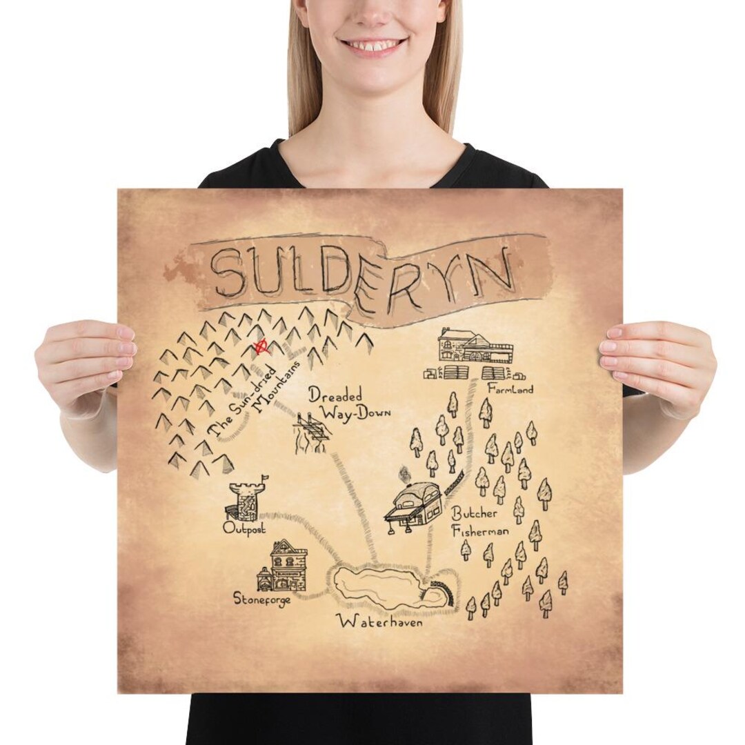 Treasure Map #2 - Etsy