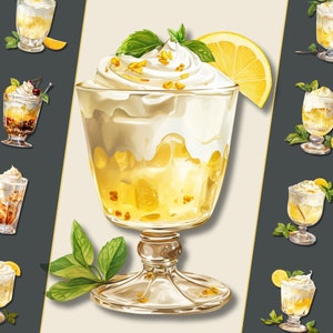 Paquete Bombardino Drink Clipart, formato PNG, para creaciones artísticas, diarios basura y diseño digital, para uso personal y comercial