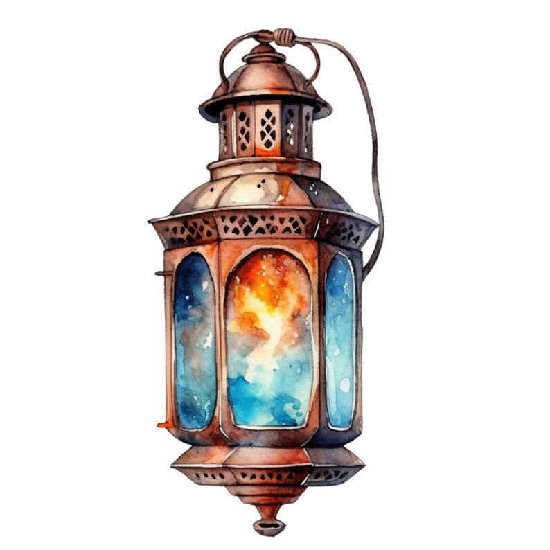 Vintage Lantern Clipart Bundle Highresolution PNG Files Etsy