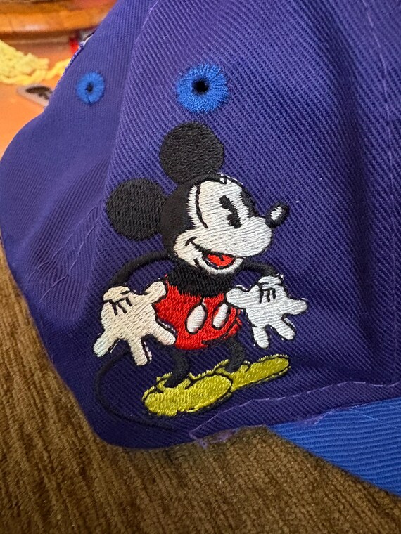 Mickey Mouse Disney Universal Hat Cap. Blue. Snap… - image 5
