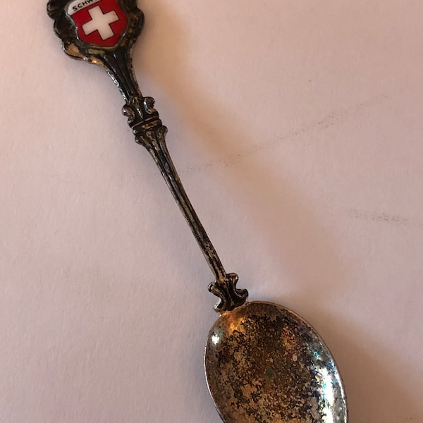 Vintage Schweiz Spoon. Switzerland.