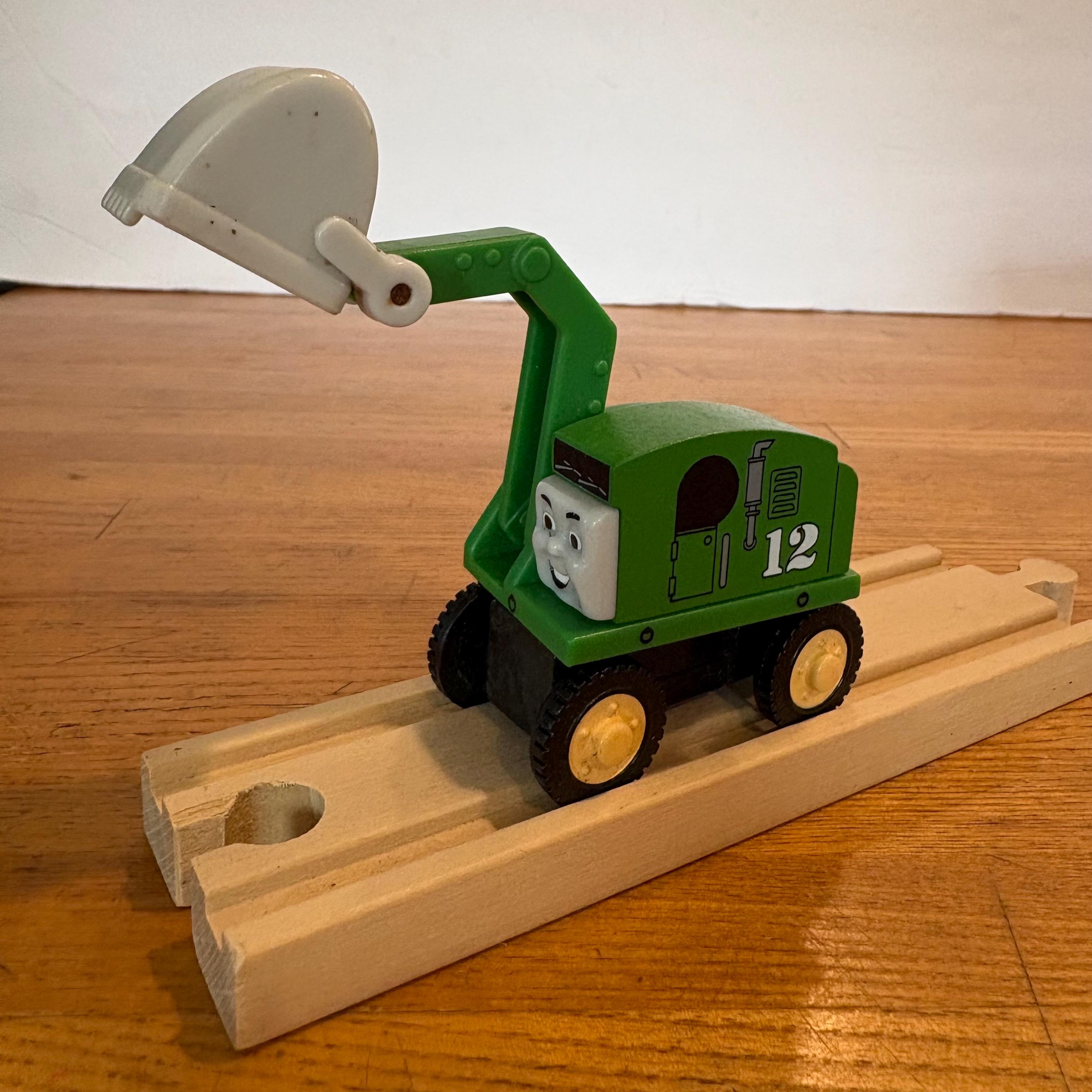 Vintage Toy Excavator - Etsy