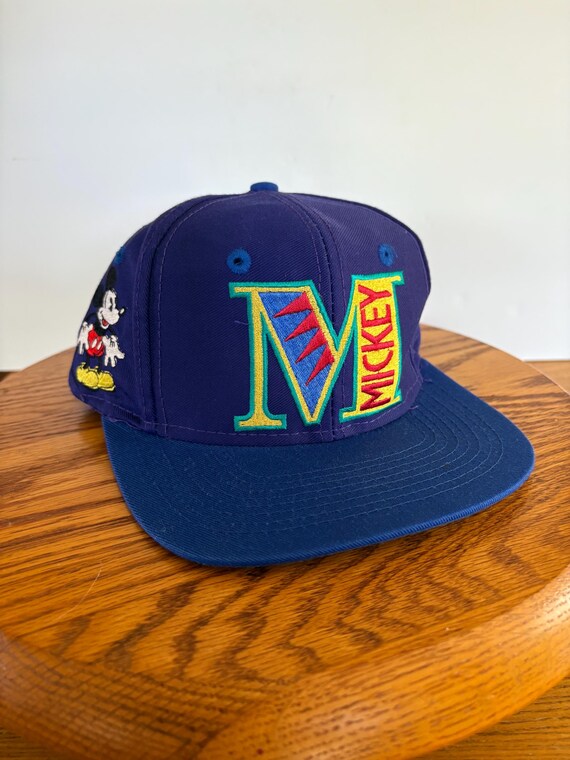 Mickey Mouse Disney Universal Hat Cap. Blue. Snap… - image 1