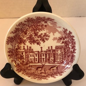 Vintage Ironstone J&G Meakin Trinket plate.