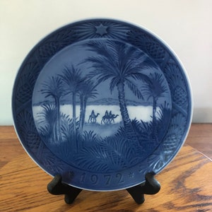 Royal Copenhagen Plate. Osterland In The Desert. 1972.