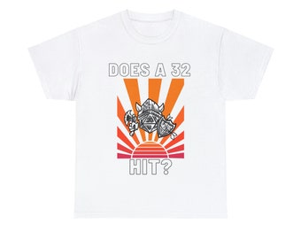 Does That Hit Tee - Camicia unisex in cotone pesante Dungeons and Dragons.
