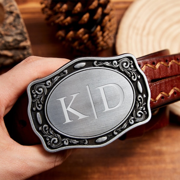 personalised belt buckle