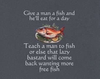Free Fish Unisex Heavy Cotton Tee