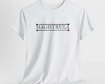 Magistrula (Little Teacher) text tee | Latin word graphic tee