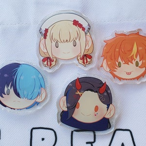 Project Sekai Vivid Bad Squad alt Hairstyle Pins