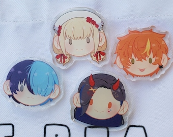 Project Sekai Vivid Bad Squad alt Hairstyle Pins