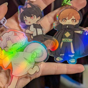 Breloczki akrylowe My Guildmate Next Door/Virtual Strangers