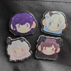 Project Sekai Nightcord at 25:00 alt Hairstyle Acrylic Pins