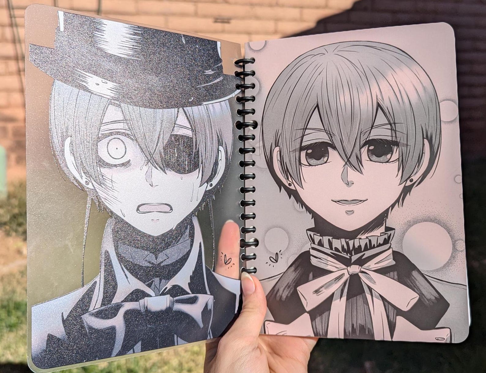 Black Butler Ciel Notebook - Etsy