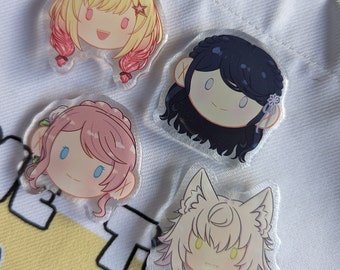 Project Sekai Leo/need alt Hairstyle Acrylic Pins