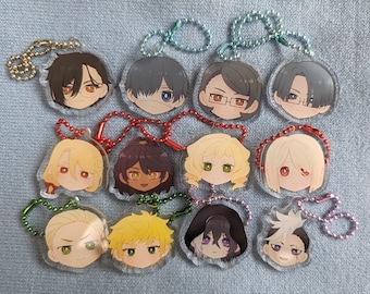 Black Butler Prefect School Arc Acrylic Keychains