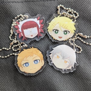Black Butler Servant Acrylic Keychains