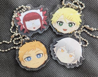 Black Butler Servant Acrylic Keychains