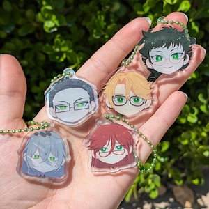 Black Butler Reaper Acrylic Keychains