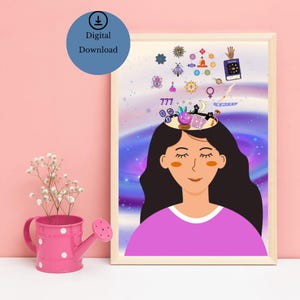 Viaje Espiritual – Póster Imprimible A4