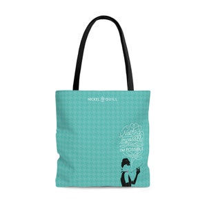 Audrey Hepburn Custom Design Tote Bag (AOP)